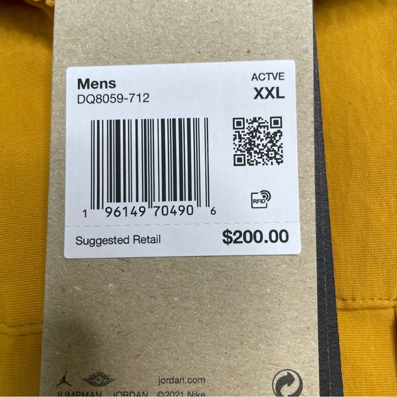 New Jordan 23 Engineered Men's Statement Jacket Size XL DQ8059-712 - Picture 4 of 12